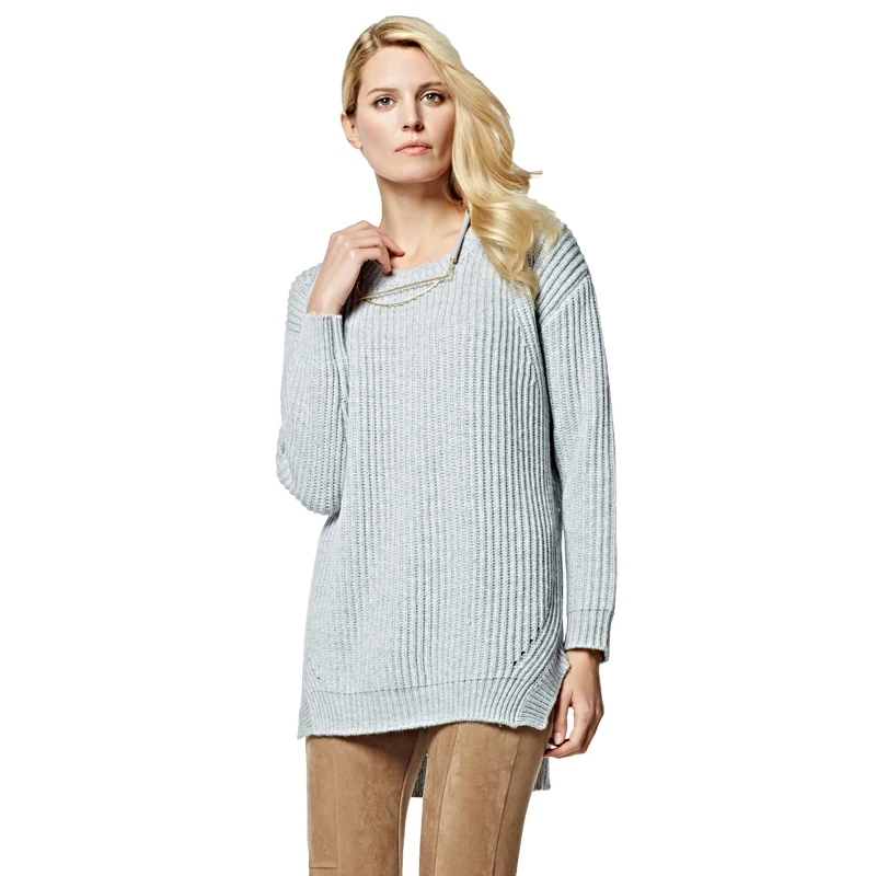 

pullover oversized womens knitted cotton wool sweater sets