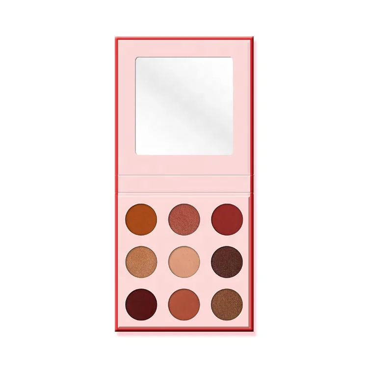 

high quality empty eyeshadow palette vendor 9 hole eyeshadow palette with custom packaging