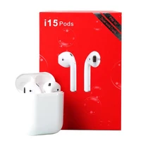 

i15 mini 5.0 black galaxy speaker in ear open charging case to pop up window truely tws waterproof earphone wireless i15 tws