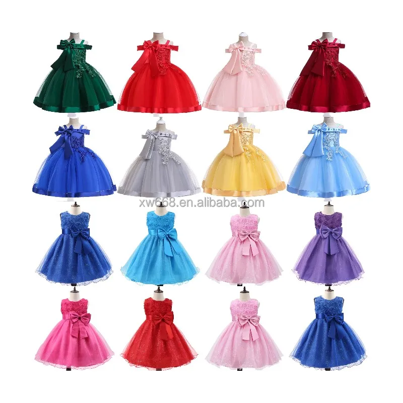 

The new model baby wedding birthday party princess dress sells well in 2022, Picture shows