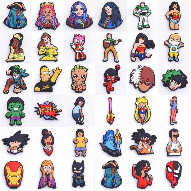 

CARTOON SHOES CHARMS SHOES ACCESSORIES ORNAMENTS FIT FOR CROC CHARMS