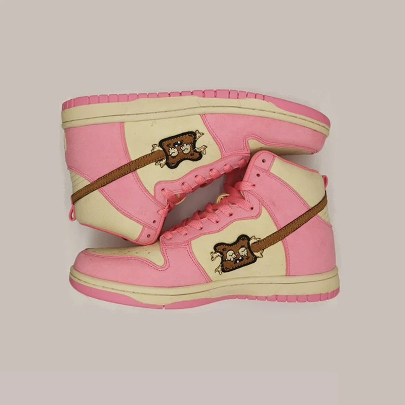 

Custom Brand Sneakers High Quality Genuine Leather Customized High Top Men's Basketball Skate Board Shoes, Customerized