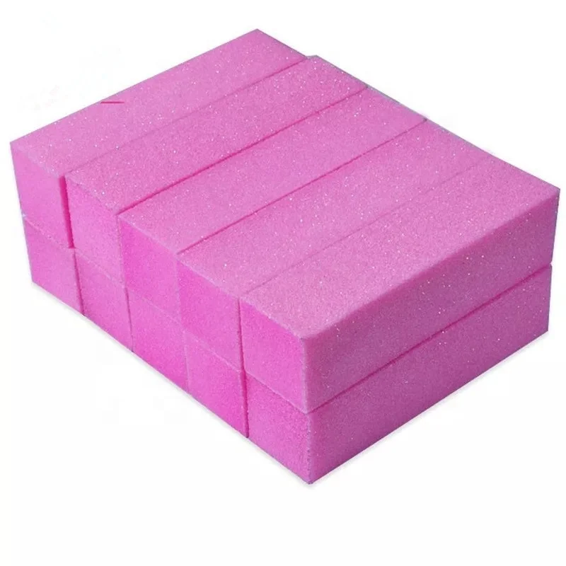 

Wholesale High quality Pink/White Buffer Block 4 sides Sponge Nail Buffer 4 Way Nail buffer, Yellow,purple,blue,pink,white,orange