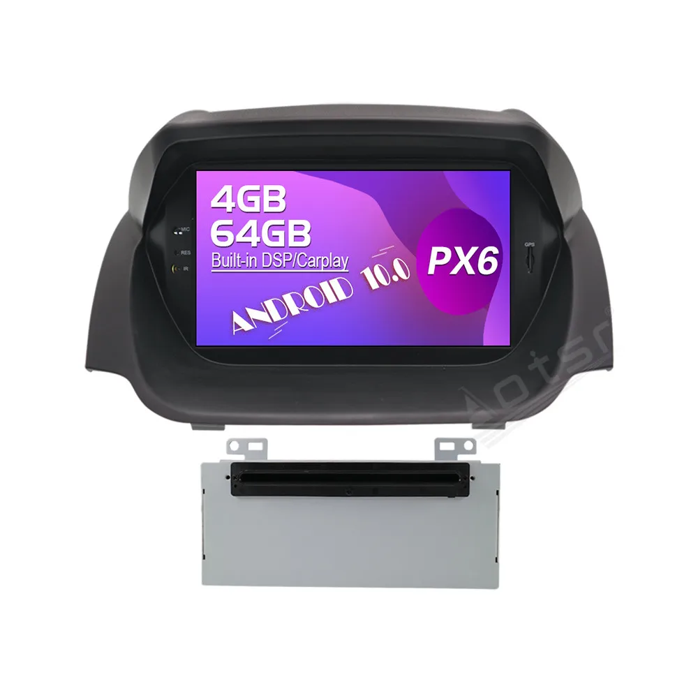 

64G Android Touch Screen Car Video Radio Stereos DVD Player Multimedia System For Ford Fiesta 2013-2016 GPS Navigation