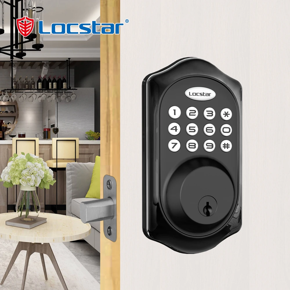 

Locstar Tuya Smart Lock Automat Cerradura Digital Para Puerta Keypad Door Lock