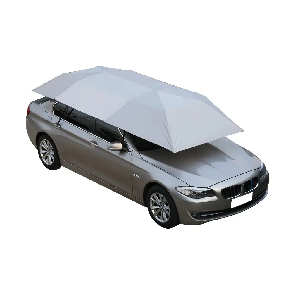 

[MARCH] 4.2M Car umbrella Semi Automatic Folded Portable Car Protection car Umbrella