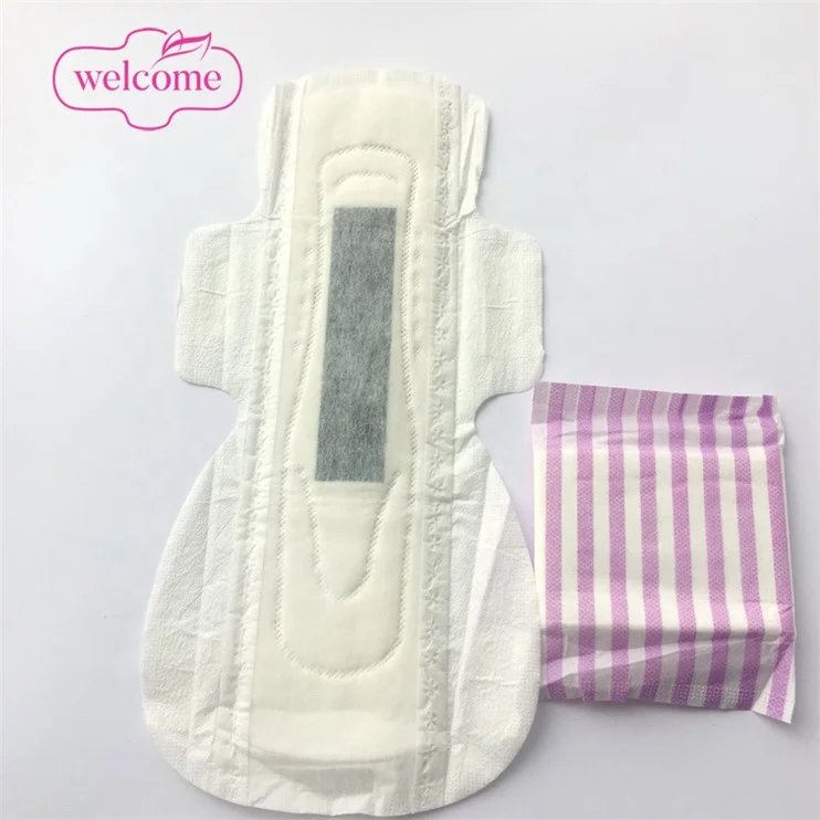 

Feminine Hygiene Products Night Use Cheap Charcoal Sanitary Pads Napkins, White,yellow,pink