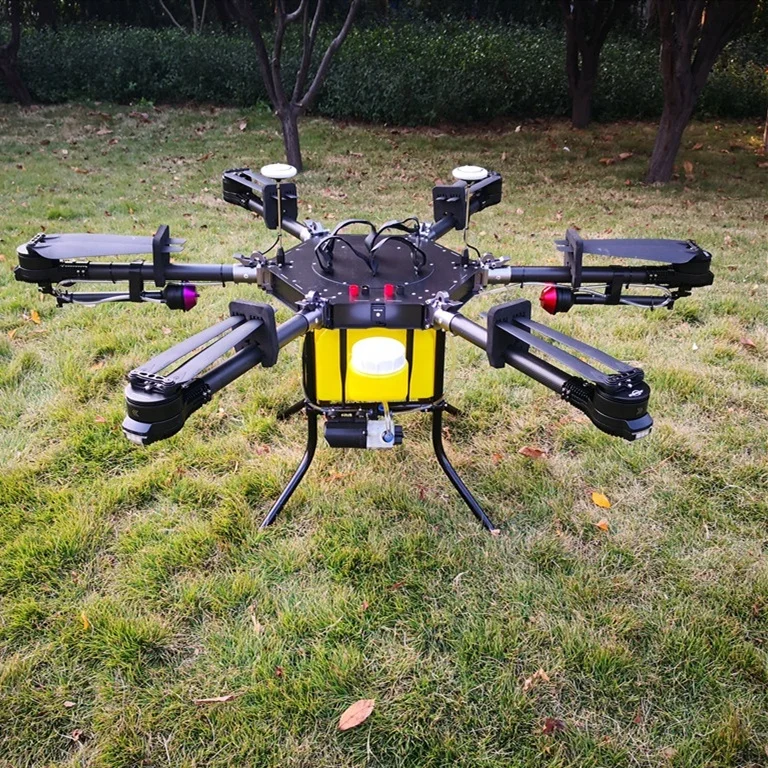 

Joyance agricultural pesticide Uav farm spraying drone 10L payload