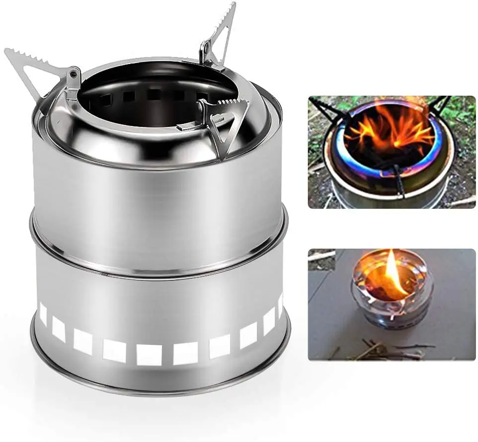 

Portable Travel Cooking Stove Outdoor Hiking Camp Stoves Camping Wood Stove for outdoors