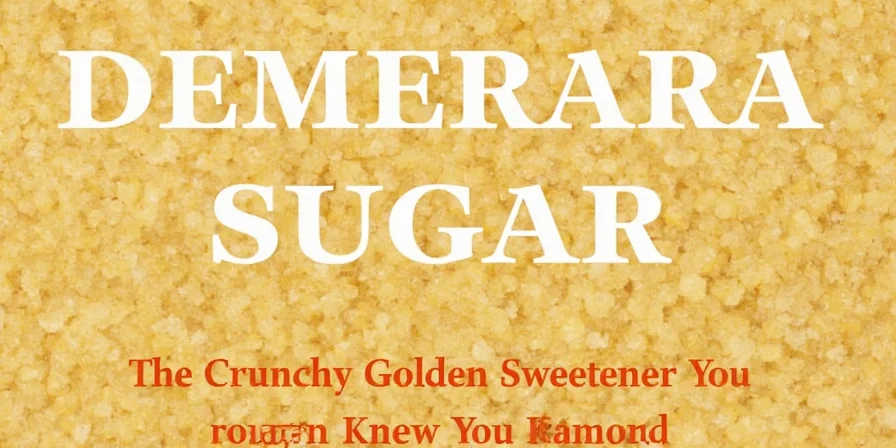 Close-up of raw demerara sugar crystals in a white bowl