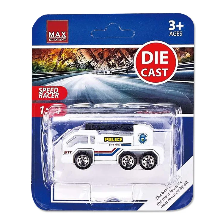 Factory Wholesale Kid Toy Pull Back Construction Truck Alloy Diecast Vehicle Race Toys