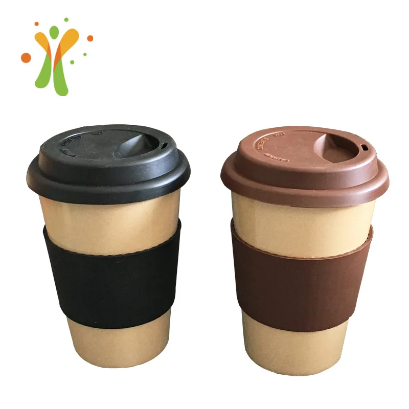 

Reusable product rice husk large eco-friendly coffee travel mug coffee cup reusable wholesale, Rice husk natural color