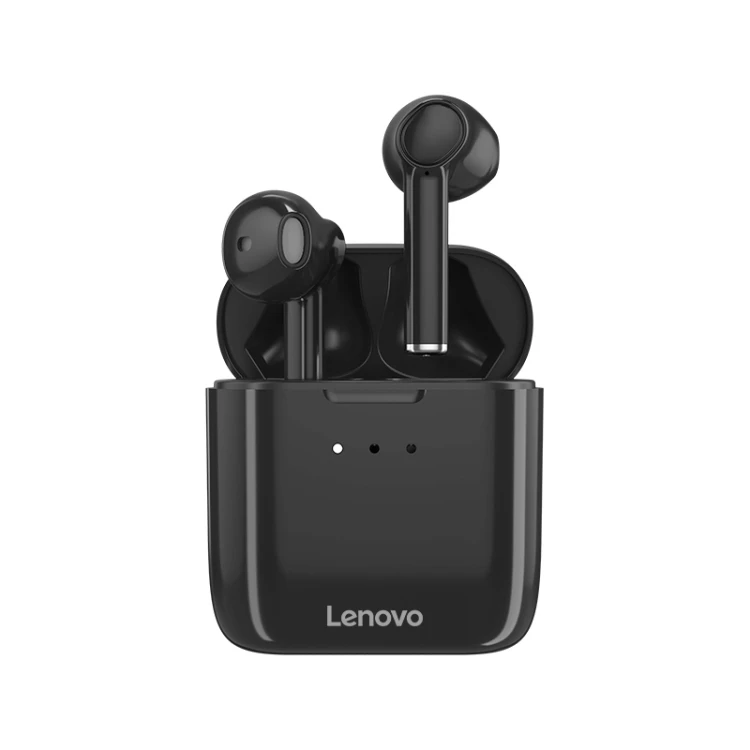 

Top seller Lenovo QT83 Hifi Sound Quality 450mAh Wireless Earphone with Magnetic Charging Box
