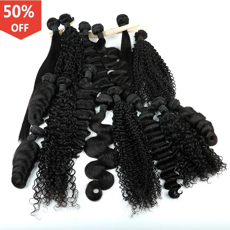 

50% OFF LeShine Mink Brazilian Hair Unprocessed Virgin Wholesale 100 Raw Unprocessed Virgin Human Hair Vendors