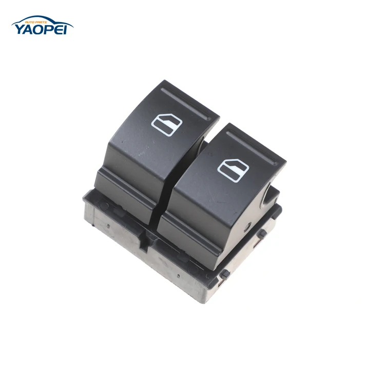 

100008681 1Z0959858 Electric Control Window Button Switch for Skoda Octavia Fabia 2 Yeti Roomster, As picture