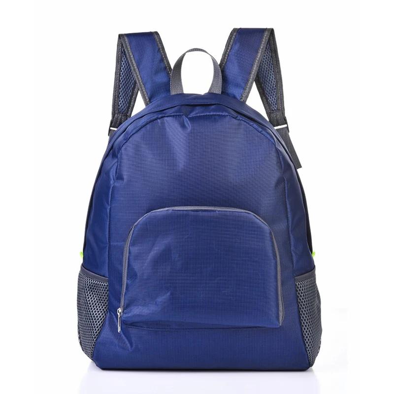 

Fashion Outdoor Sports Folding wholesale waterproof mochilas de nylon folding travel backbag bag backpack