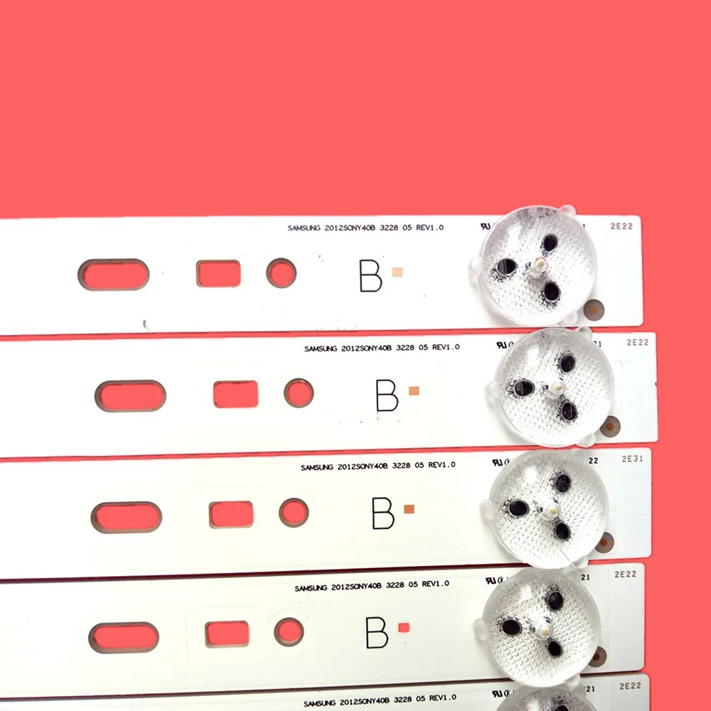 

LED Backlight Lamp strip 5leds for Sony KLV-40EX430 SSLS400NN01 2012SCNY40A LCD monitor screen high quality