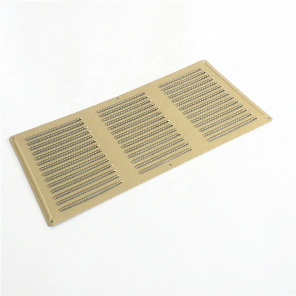 

Wholesale durable ceiling ventilation louver aluminum air vent Standard size white 8*16 inch metal eave vent