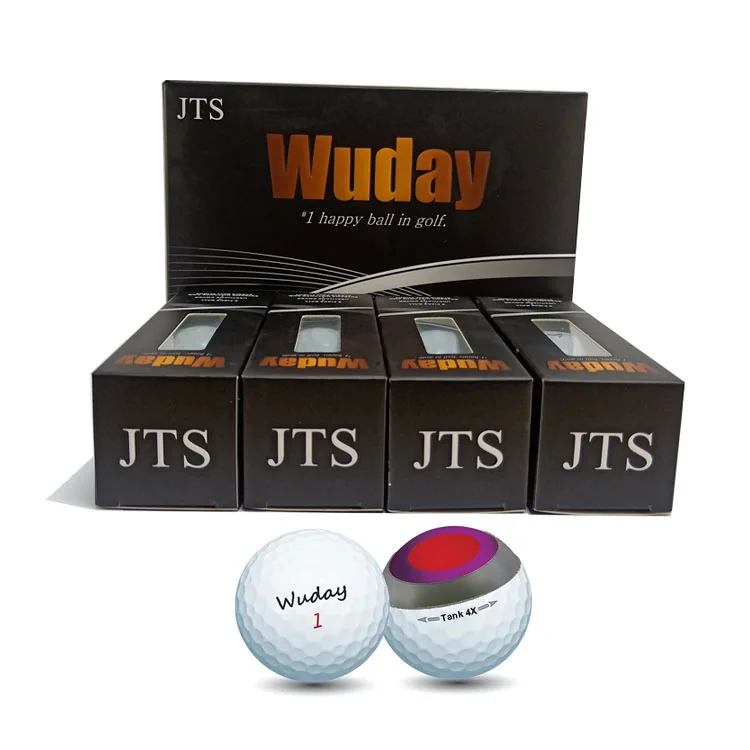 

PU 4 Piece Golf Ball Custom Logo, White