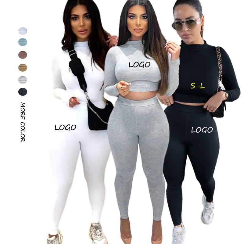 

2021 Match Set Woman Two Piece Pants Set Gym Fitness 2 Piece Women Fall Set