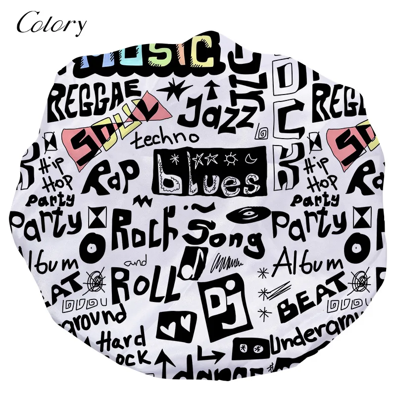 

Colory Silk Designer Mommy And Daughter Dryer Bonnet, Customized color