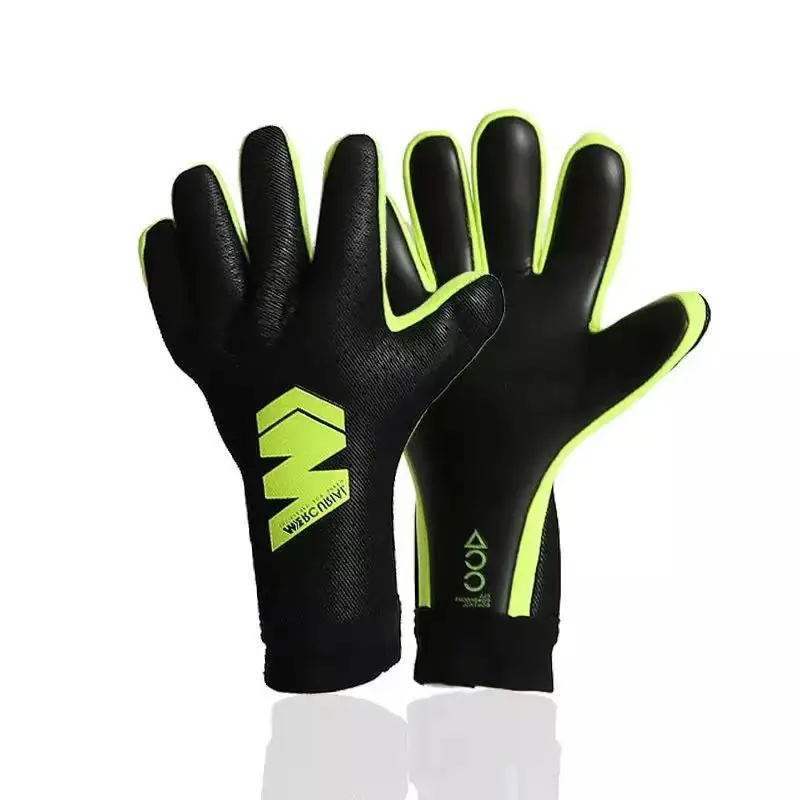 

Custom Logo professional latex soccer gloves with finger goalkeeper gloves