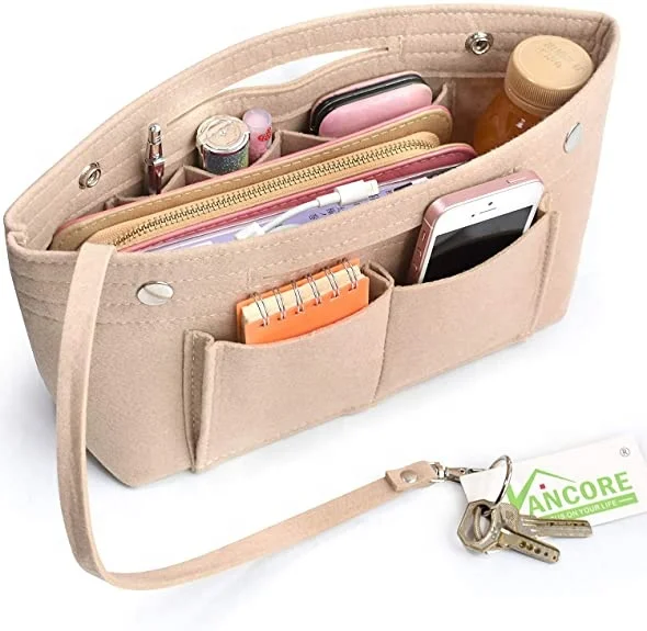 

BO-A008 purse bag organizer insert organizer handbag, Customized color