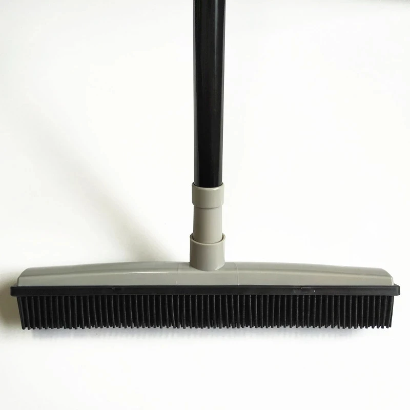 Telescopic Magic Rubber Cleaner Silicone Broom Pet Hair Brush Carpet ...