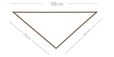 
Extra Soft Natural Cotton Baby Drool Bib for Drooling Triangle Baby Bandana Bibs 