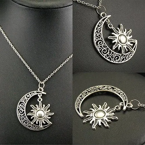 21 Ice And Fire Moon Sun And Stars Gold Pendant Necklace Men S Jewelry White Gold Punk Style Pendant Necklace Buy Sun Necklace White Gold Necklace Pendant Necklace Product On Alibaba Com