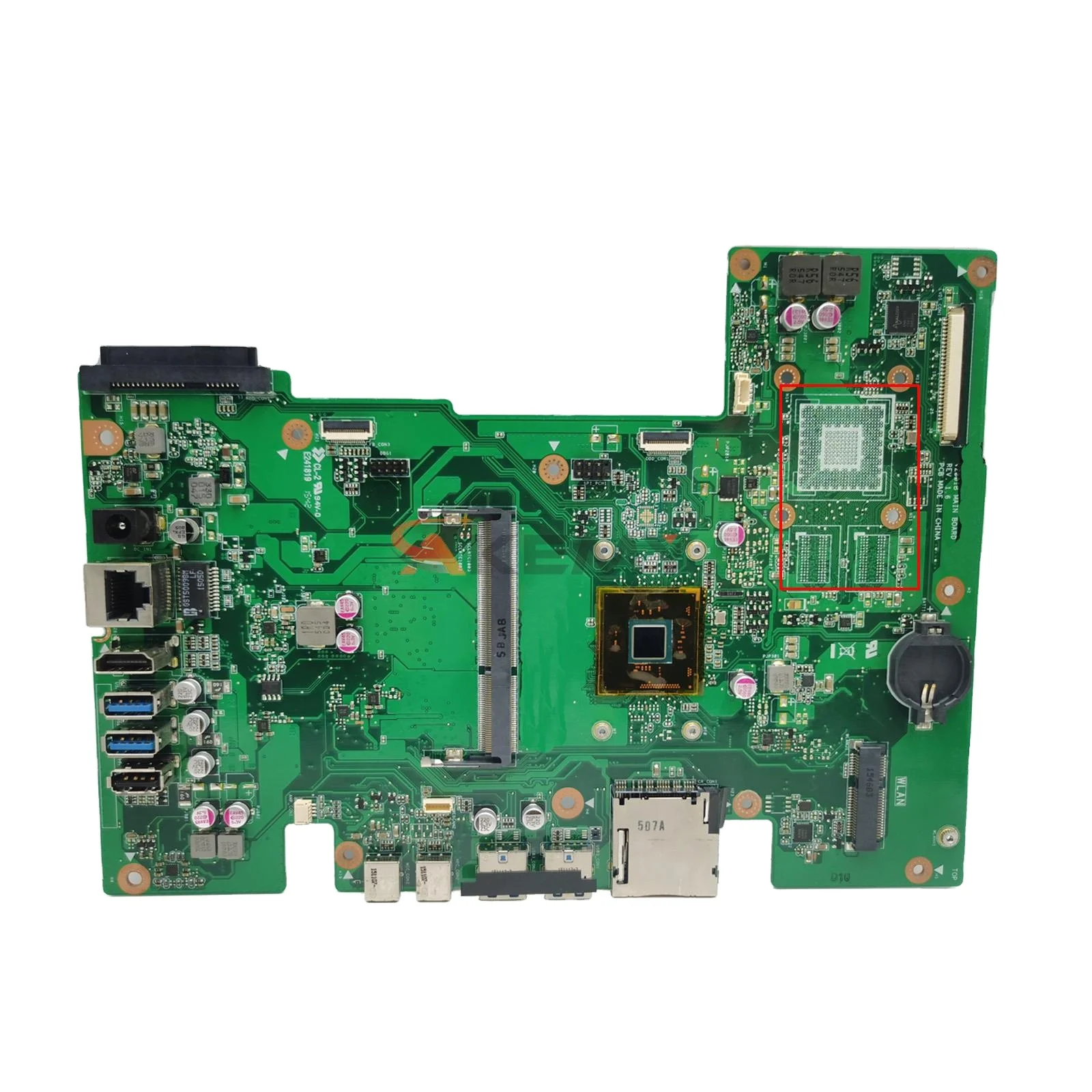 

V200IB MAIN_BD_N3050 N3700 cpu UMA motherboard For ASUS V220I V220IB All-in-one Desktop motherboard V220IB mainboard