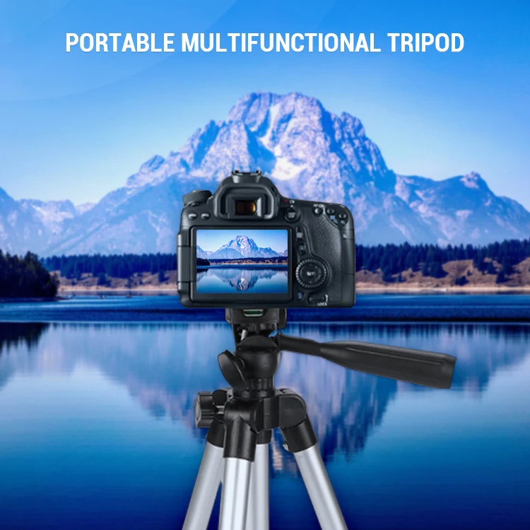 45 Inç Hafif Selfie Akıllı Telefon Için Tripod Kamera Tripodu Standı