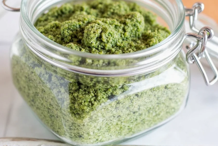 Dill Salt in a Kitchen