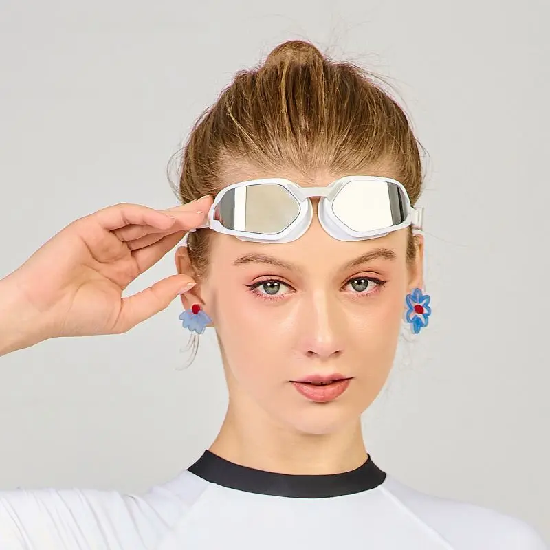 

Hot Selling Comfortable Anti-fog Wide Fashion Swimming Goggles