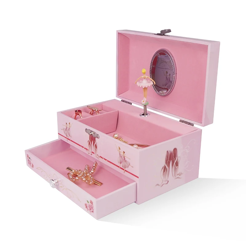 

Ever Bright Wholesale Cheaper Ballerina Music Box Jewelry Music Box For Girls Gift