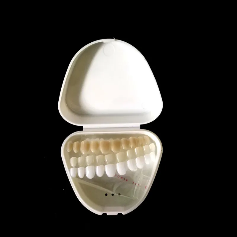 

3 Shades /set Temporary Dental Oral False Fake Teeth Dentures Dentadura Perfect Smile Veneers Fix front teeth gap lost Braces