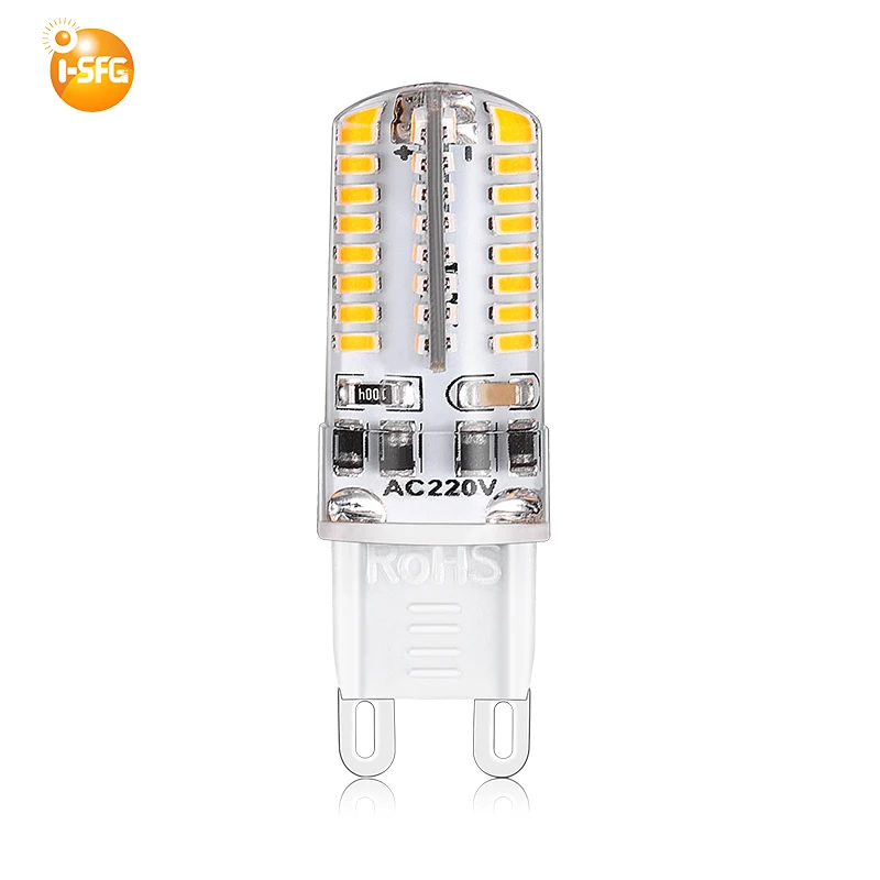 New product G9 AC110V 2.5W mini led bulb raw material 3014 SMD 64 pcs mini indoor light
