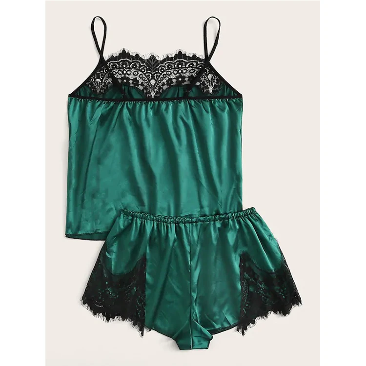 

NY-1021 New Amazon Hot Sales Green Womens Lingerie Set