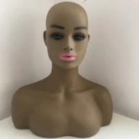 

wig mannequin head with shoulders