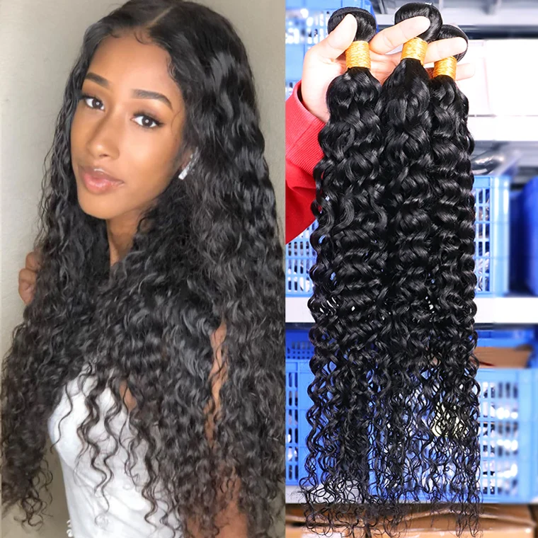 

wholesale hair bundles water wave bundles raw indian hair human hair extension