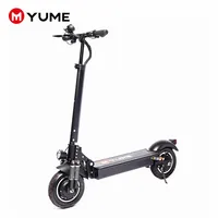 

Yume 10inch 2000W dual Motor Adult Light weight Folding powerful Electric Scooter D4+