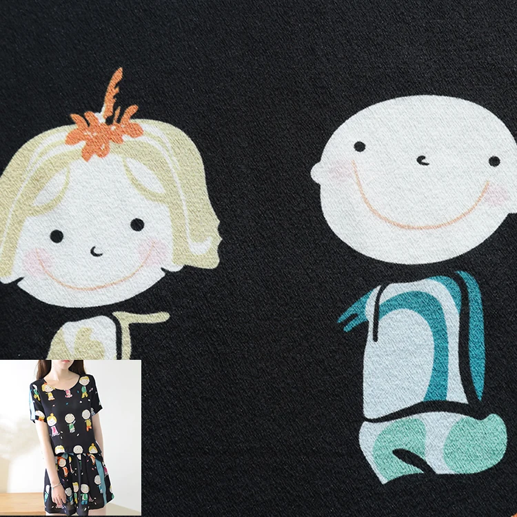 
100% Pure Natural Digital Printed Satin Silk Fabric Silk 