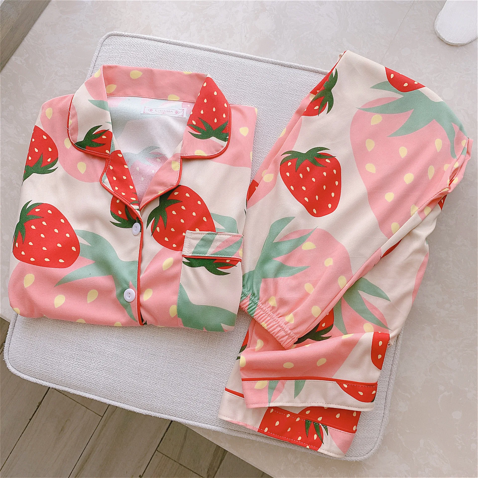 

Custom Nighties Honeymoon Pyjama Satin 2 Piece Set Cardigan Pijama Para Mujer Terno Pajama Nighty Suits Comfy Sleepwear Women