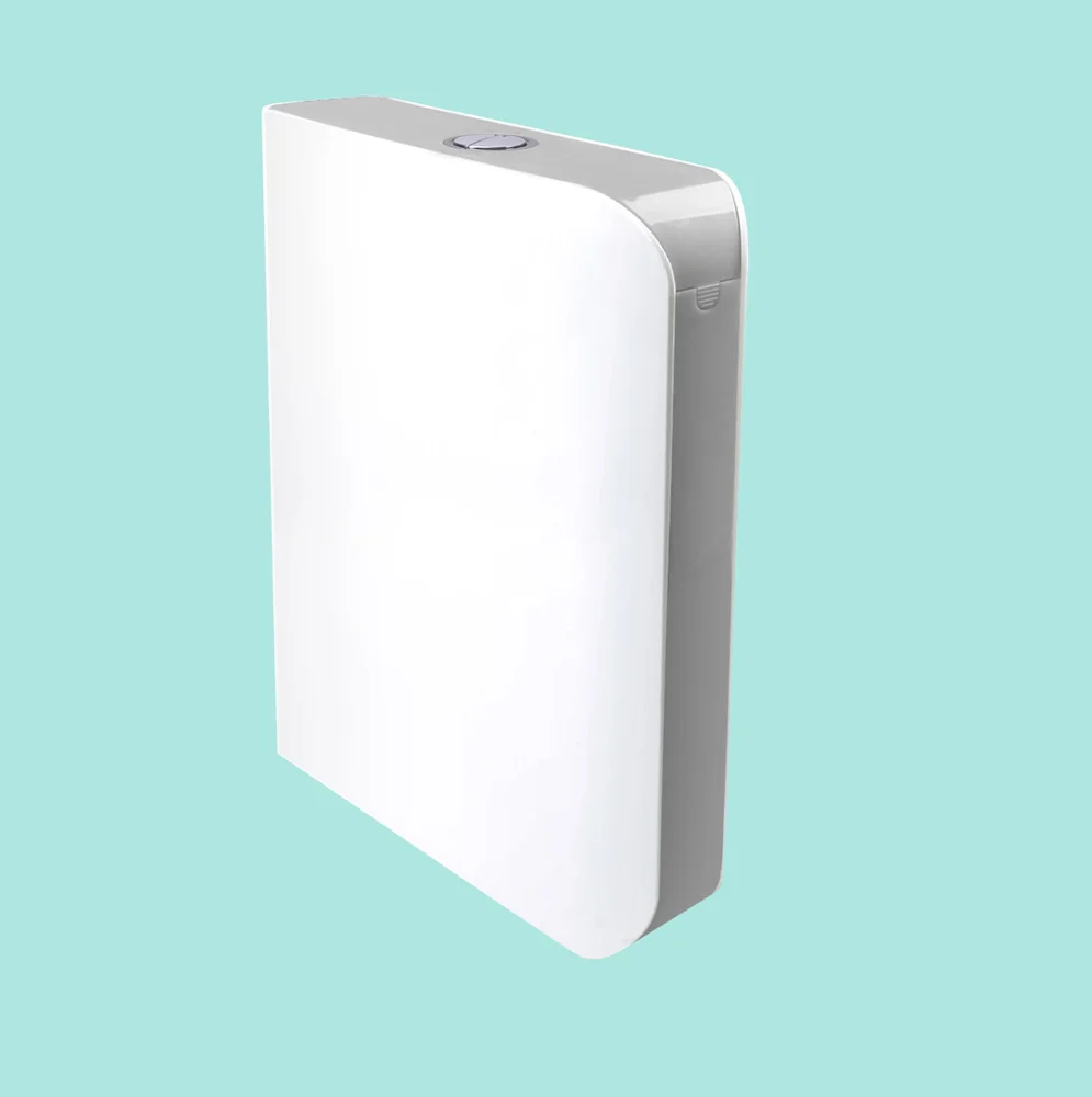 New Slim Flush Plastic Toilet Water Tank Wall-hung Mounted  Toilet Flush Cistern Water tank Plastic manufacture