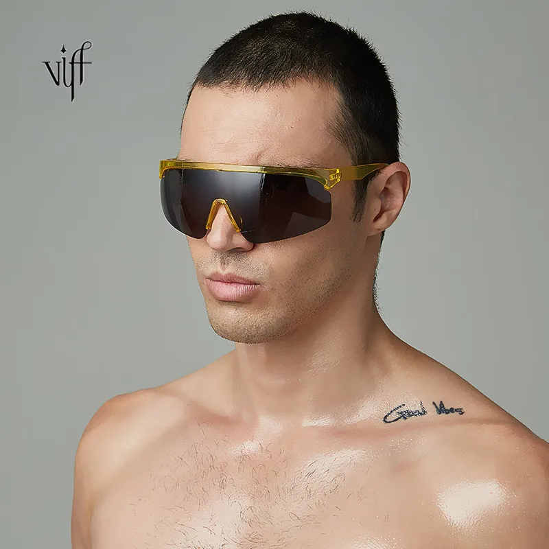

Widely Trusted HP18778 Plastic Frame Custom Fashion Men Sport Sunglasses