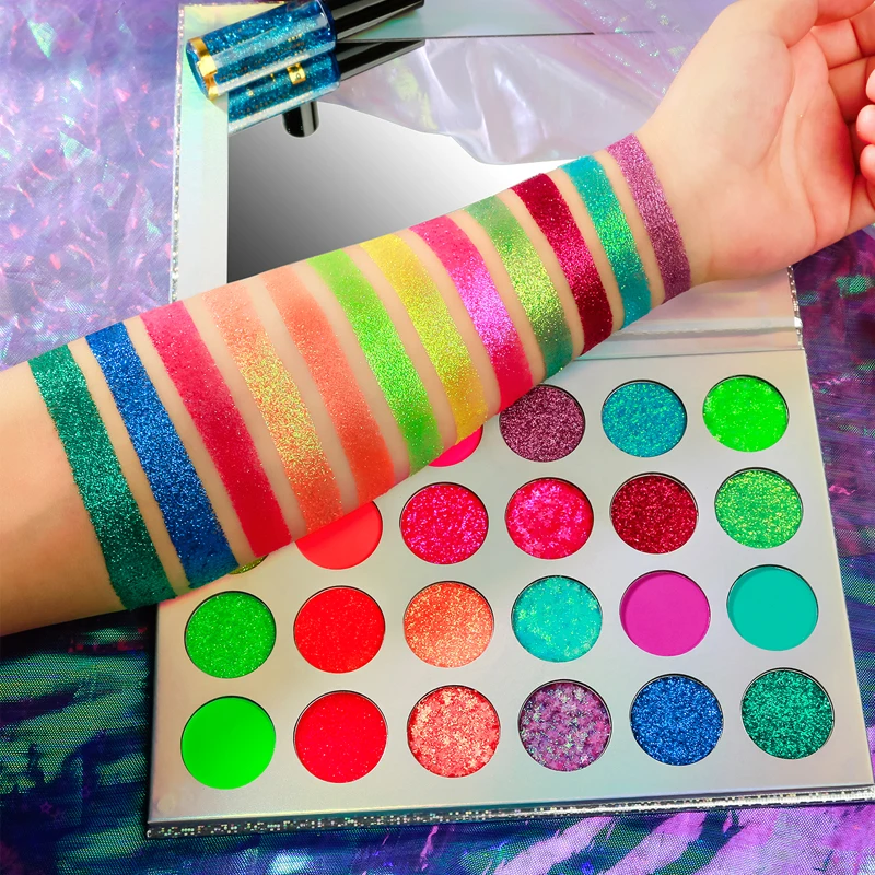 

Private Label Cosmetic Eye Shadow Makeup 24 Eyeshadow Palette