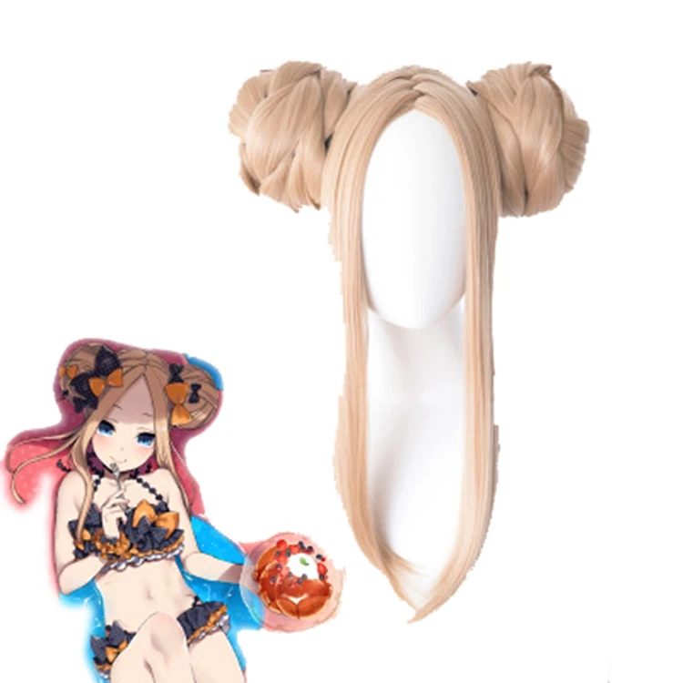 

Funtoninght best selling products Fate/Grand Order wigs the name of Abigail Williams cosplay wigs for cosplay lovers, Pic showed