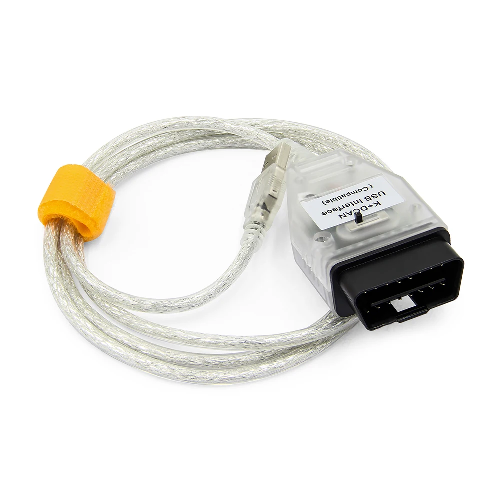 

OBD2 Diagnostic FTDI FT232RL Chip K CAN DCAN USB OBD2 Cable for BMW Car Diagnostic Tool
