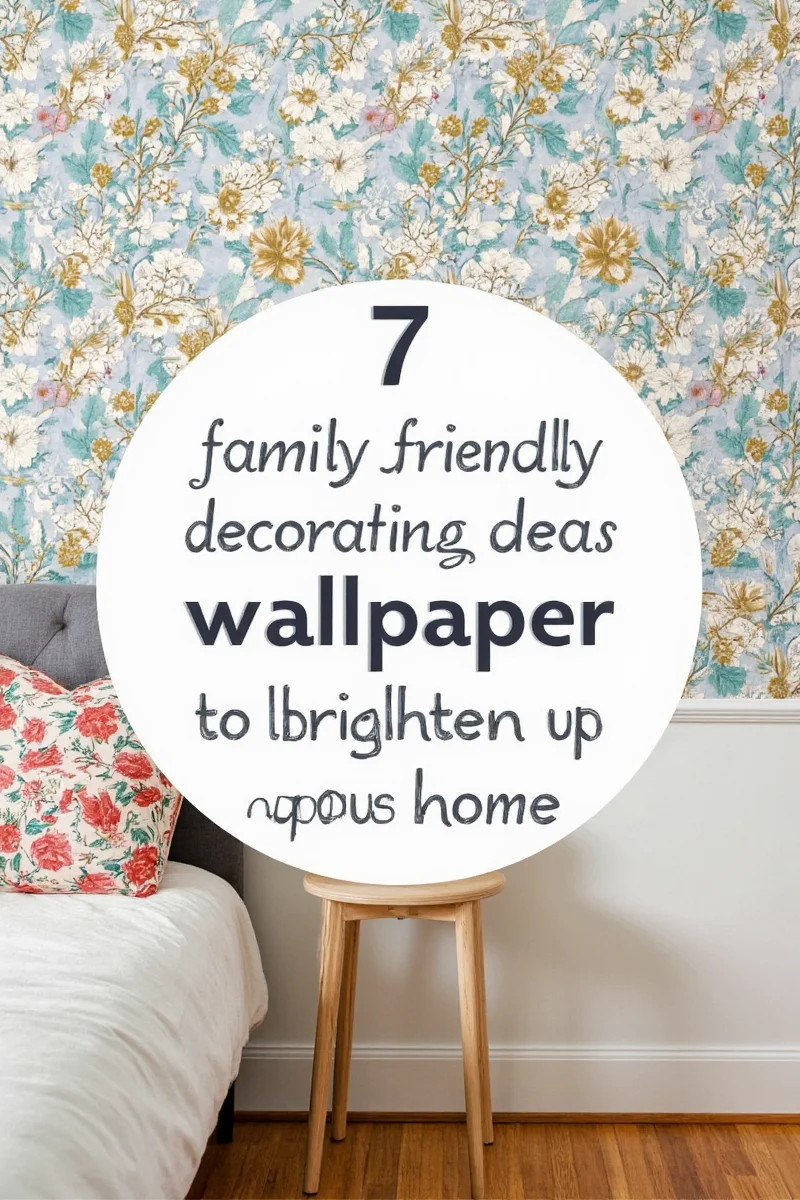 Educational alphabet wallpaper in a nursery