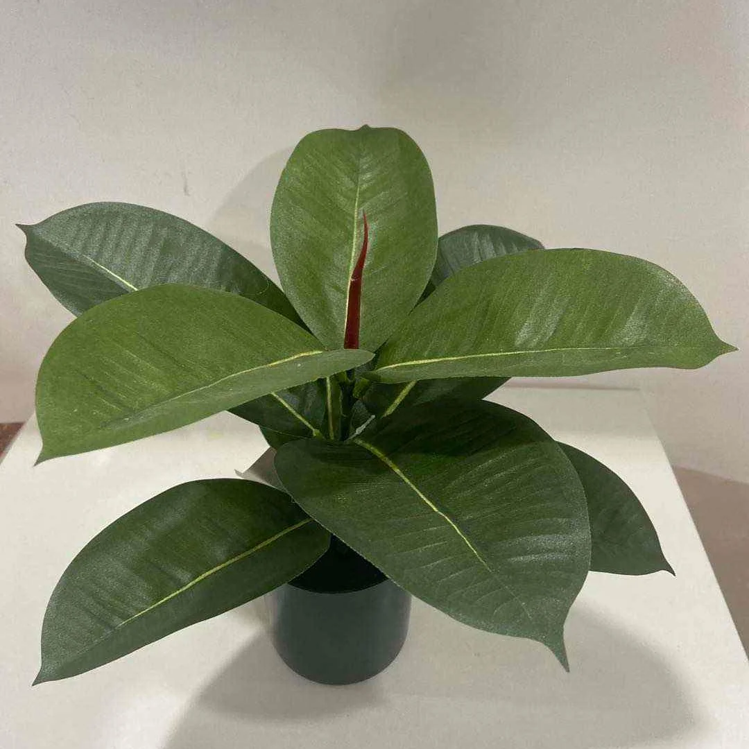 

Small artificial potted artificial plants ficus tree indoor artificial oak ficus green leaves tree